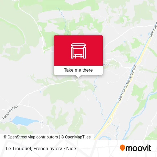 Le Trouquet map