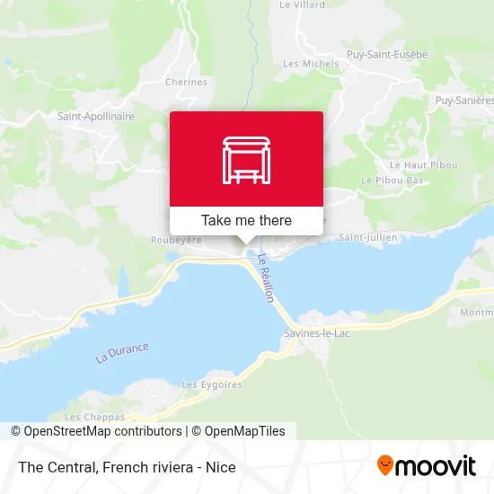 La Centrale map
