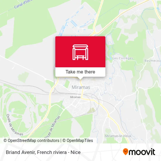 Briand Avenir map