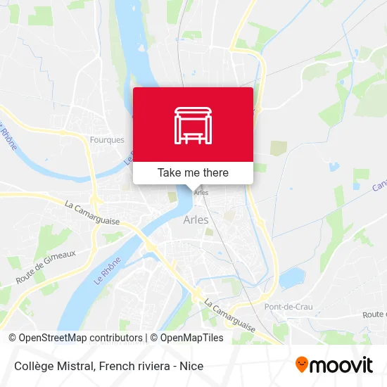 Collège Mistral map
