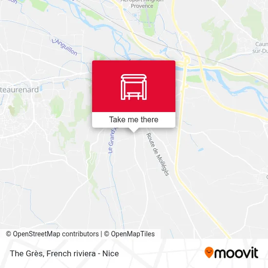 Le Grès map