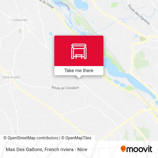 Mas Des Gallons map