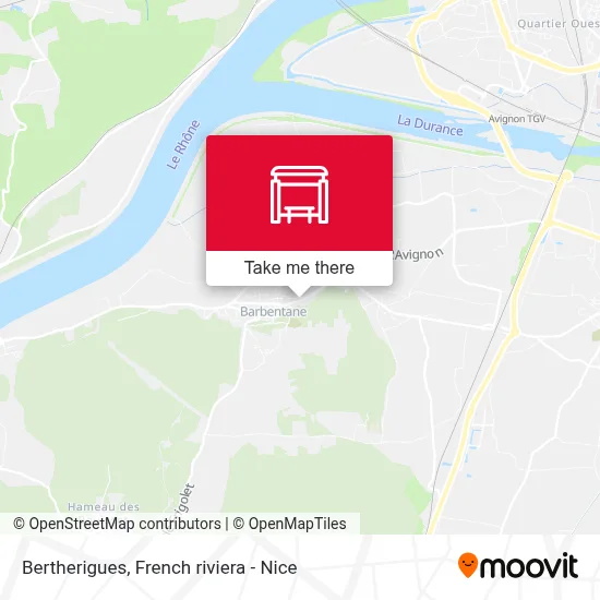 Bertherigues map