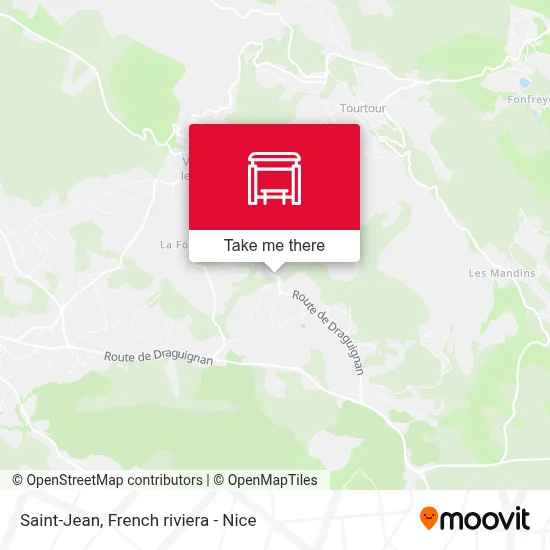 Saint-Jean map
