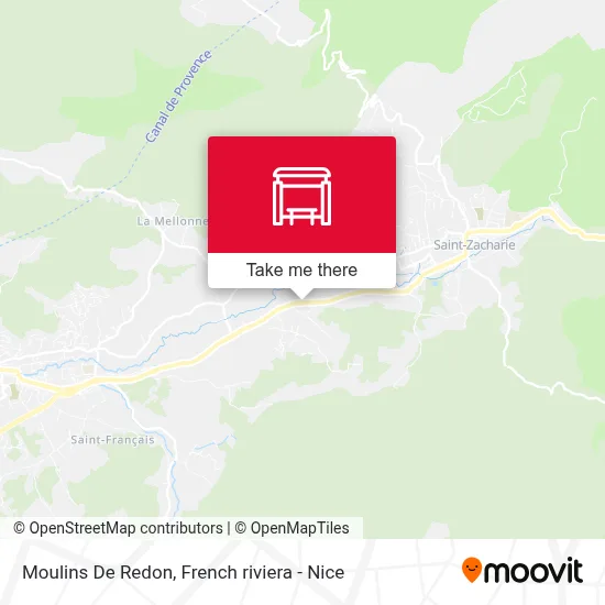 Moulins De Redon map