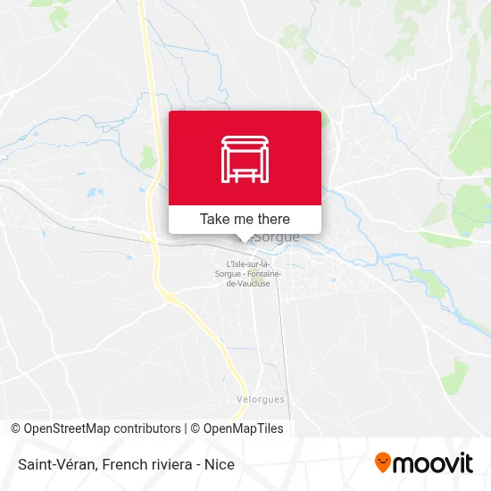 Saint-Véran map