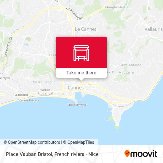 Place Vauban Bristol map