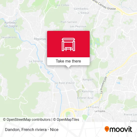 Dandon map