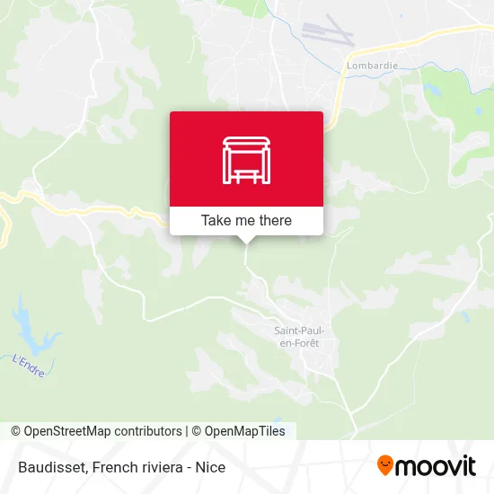 Baudisset map