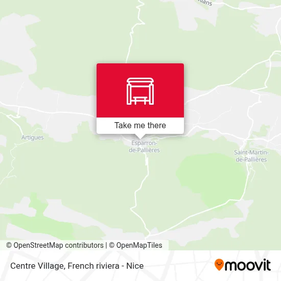 Centre Village map