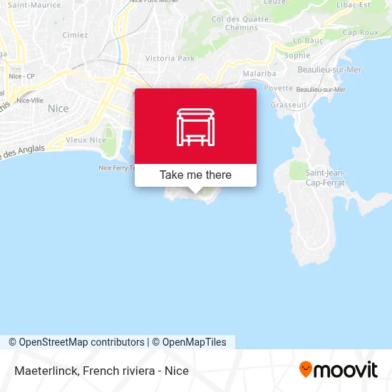 Maeterlinck map