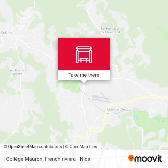 Collège Mauron map