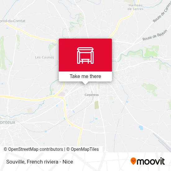 Souville map