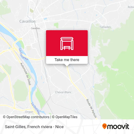 Saint-Gilles map