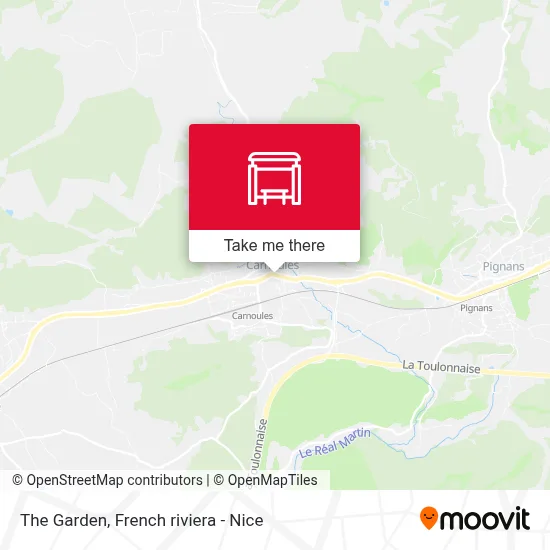 Le Jardin map