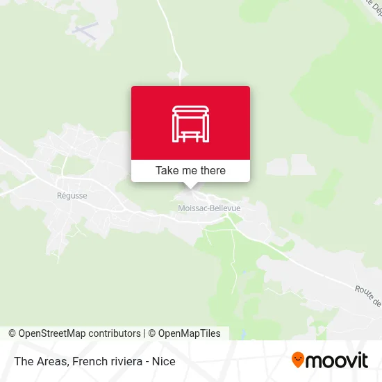 Les Aires map