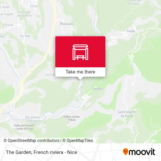 Le Jardin map