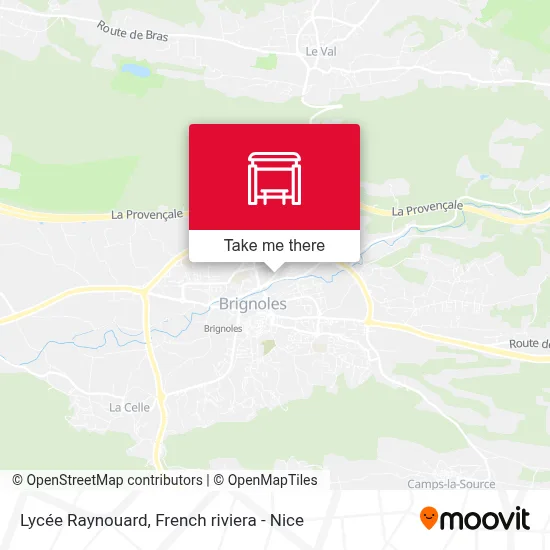 Lycée Raynouard map