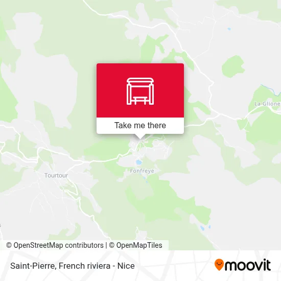 Saint-Pierre map