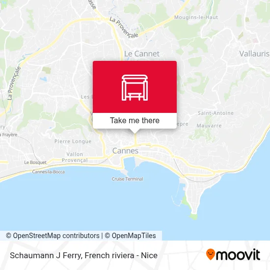 Mapa Schaumann J Ferry