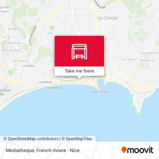 Mediatheque map