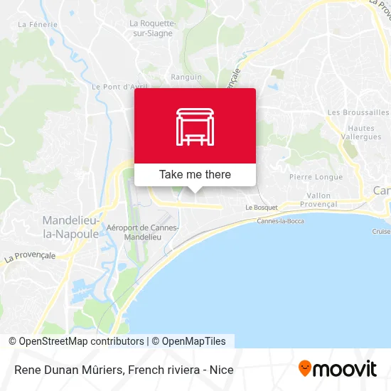 Mapa Rene Dunan Mûriers