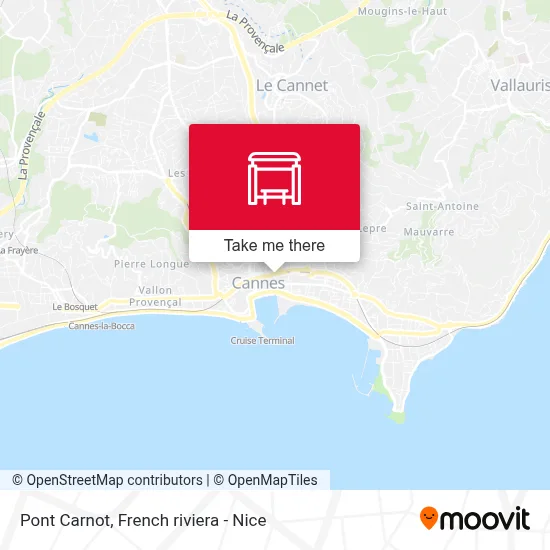 Mapa Pont Carnot