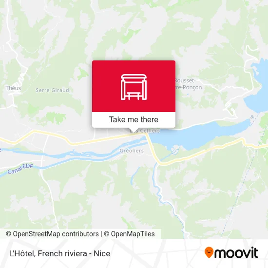 L'Hôtel map
