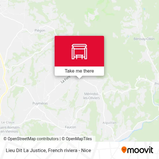 Lieu Dit La Justice map