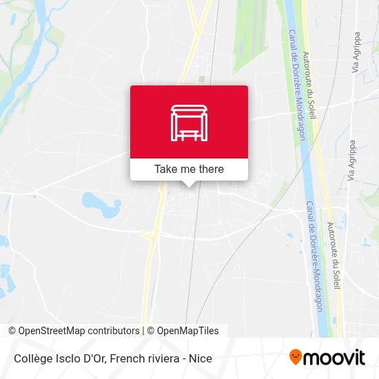 Collège Isclo D'Or map
