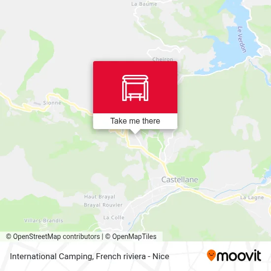 Camping International map