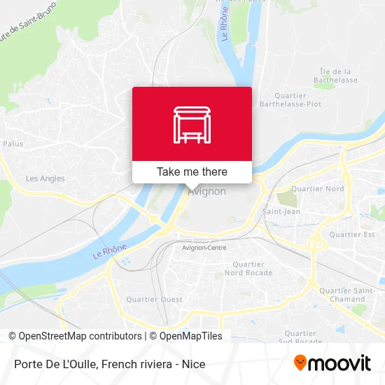 Porte De L'Oulle map