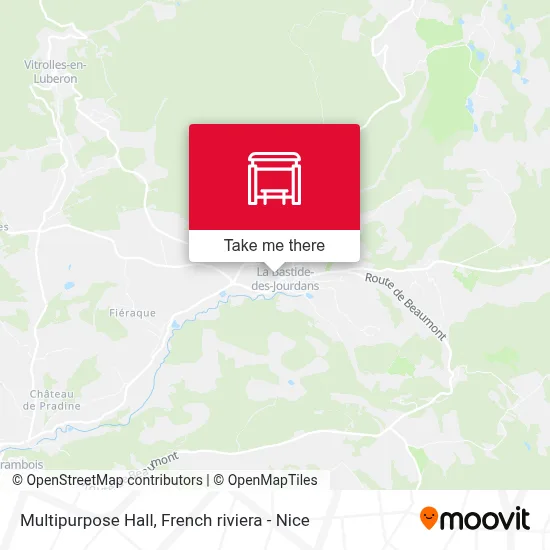 Salle Polyvalente map