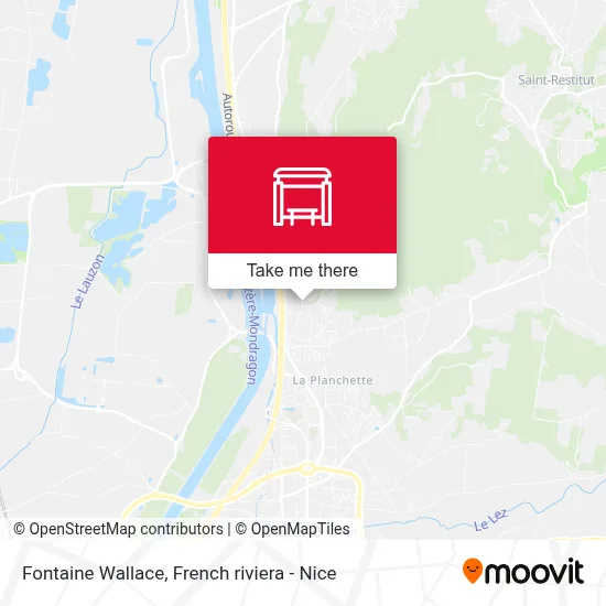 Fontaine Wallace map