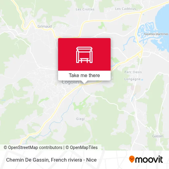 Chemin De Gassin map