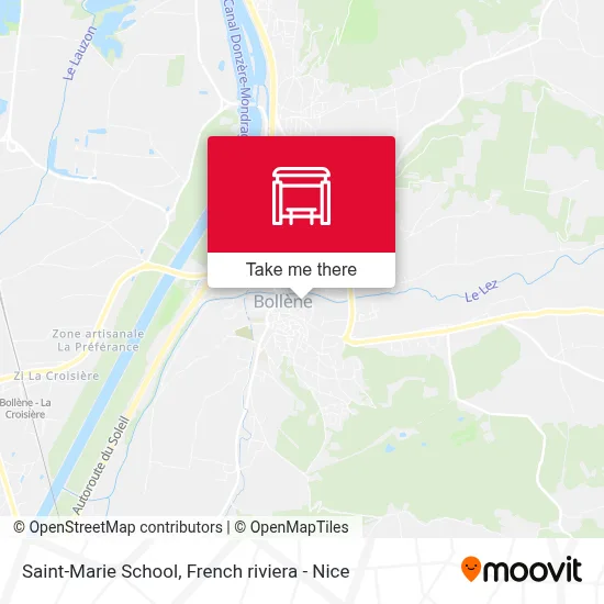 École Sainte-Marie map
