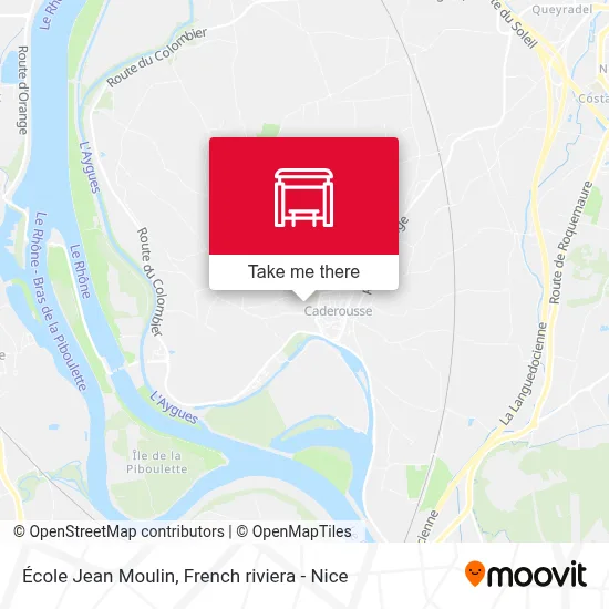 École Jean Moulin map
