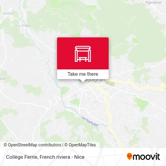 Collège Ferrie map