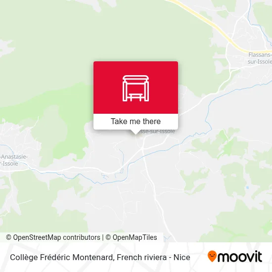 Collège Frédéric Montenard map