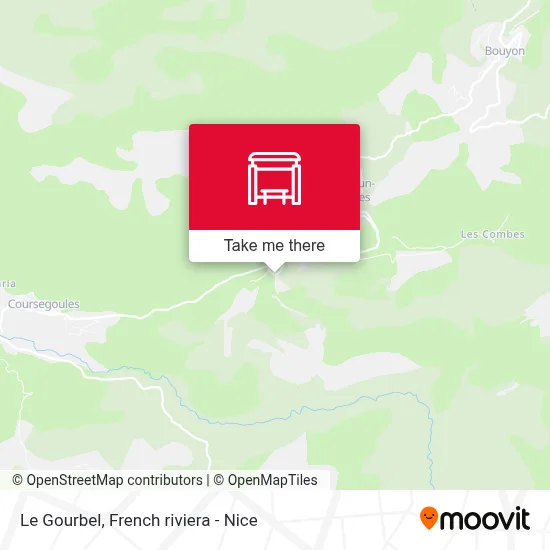Le Gourbel map