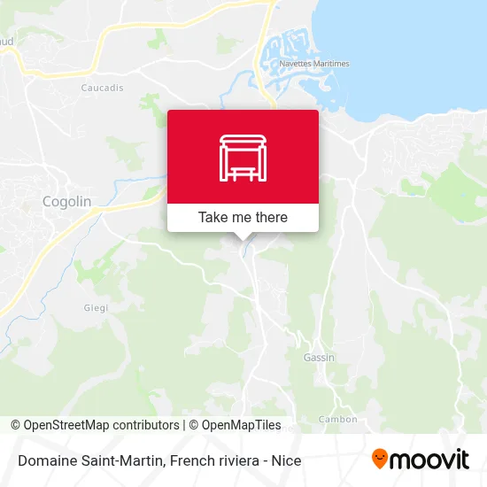 Domaine Saint-Martin map