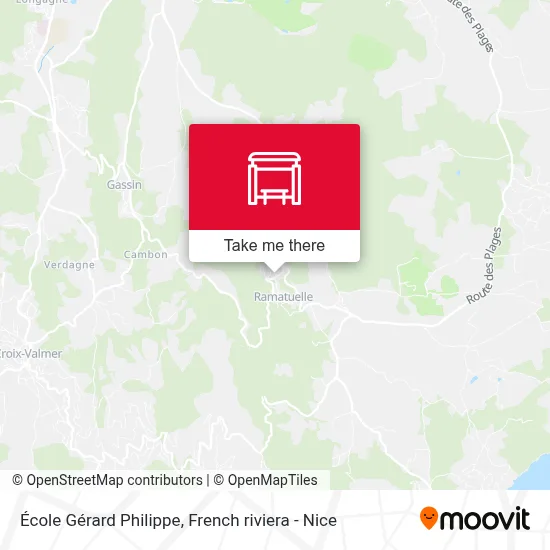 École Gérard Philippe map