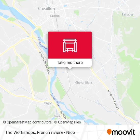 Les Ateliers map
