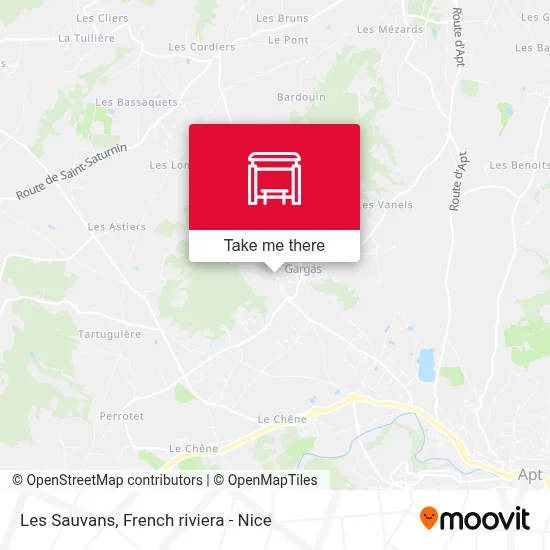 Les Sauvans map