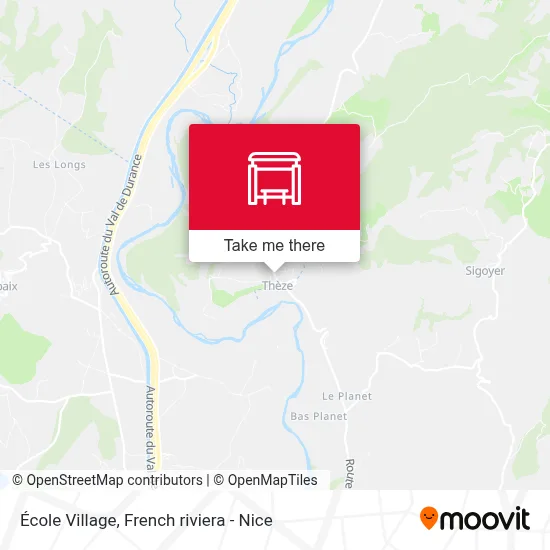 École Village map