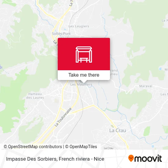 Impasse Des Sorbiers map