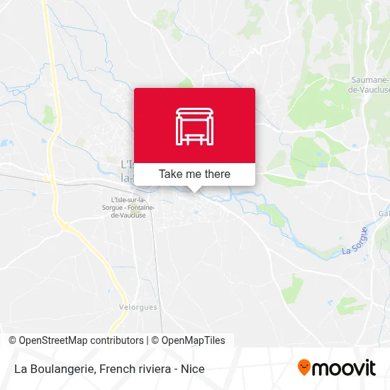 La Boulangerie map