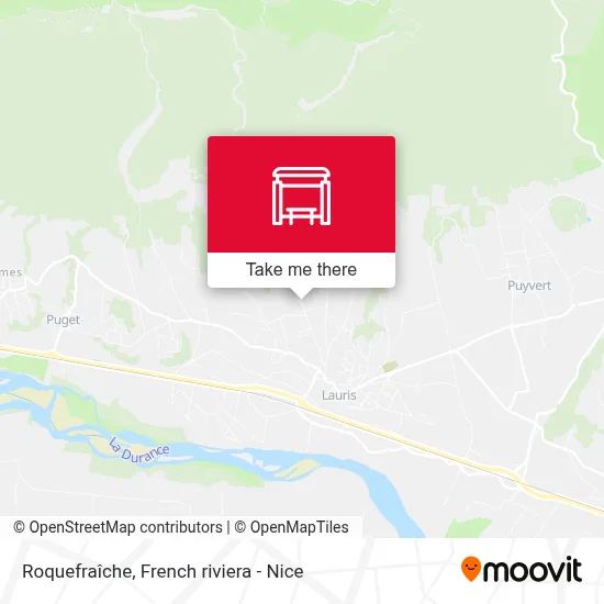 Roquefraîche map
