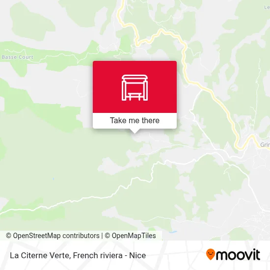 La Citerne Verte map