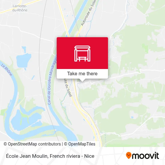 École Jean Moulin map